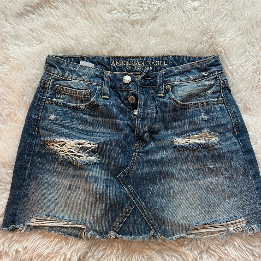 Denim skirt